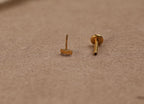 16G/18G/20G Titanium Marquise Muse Threadless Earring Set,  Flat Back Ear Stack, Helix Conch Tragus Stud, Earring Gift Set, Gift for Her